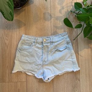 High waisted shorts